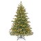 Foldable Christmas Tree with LED Lights PE Pine Cones PVC Leaves Sturdy Metal Stand